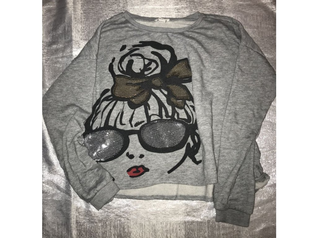 Krátká mikina River Island  vel. 134