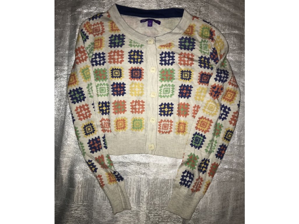 Krátký crop svetr Marks Spencer  vel. 140
