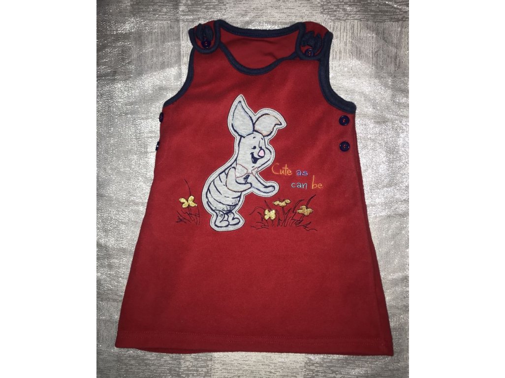 Fleecové šaty Disney vel. 74