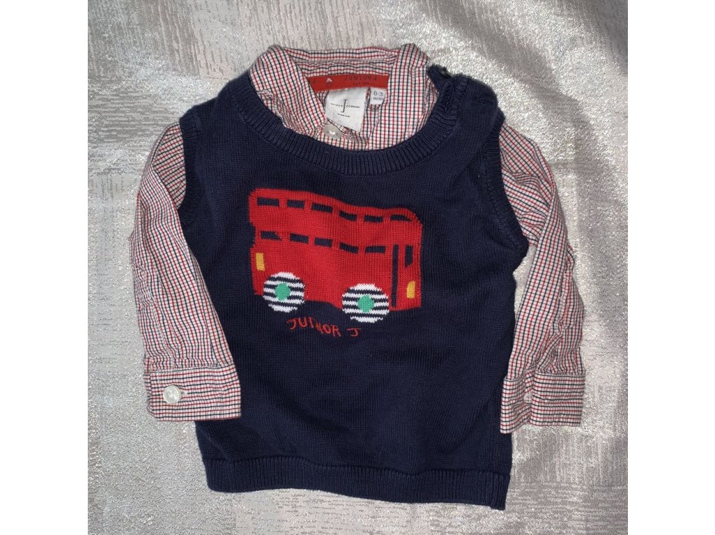 Košilo svetr Jasper Conran vel. 56