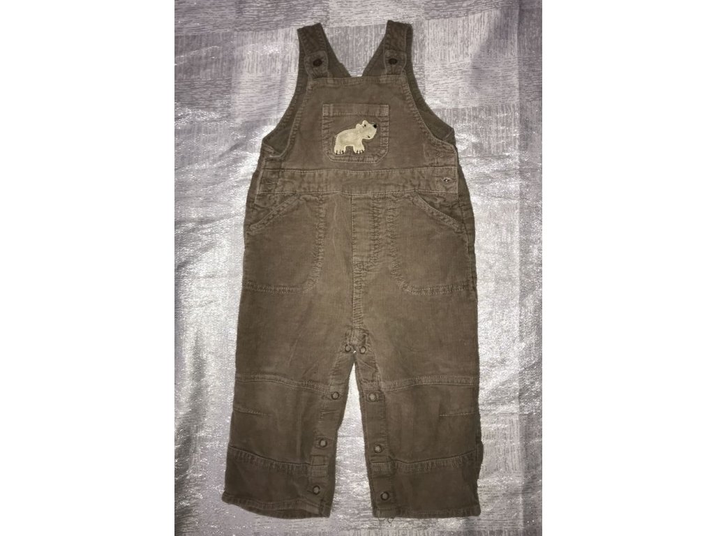Manžestrové kalhoty George vel. 80