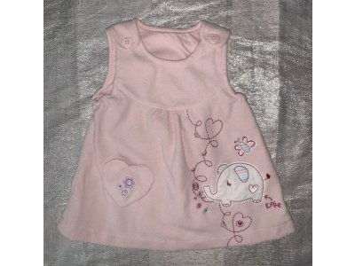 Fleecové šaty Baby vel. 68