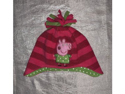 Fleecová čepice Peppa pig vel.68