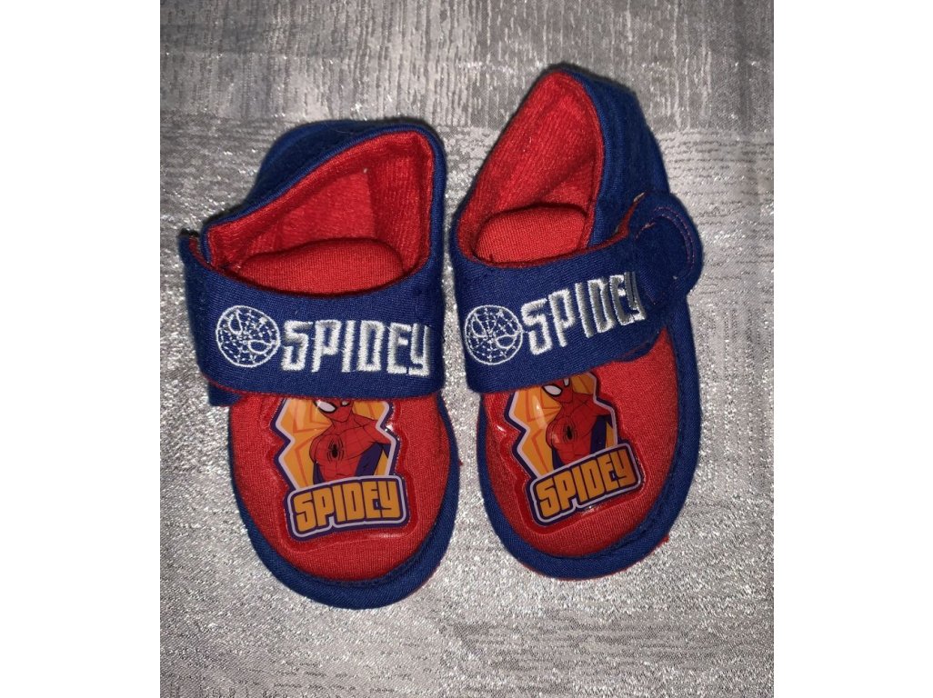 Bačkory Spiderman vel. 24