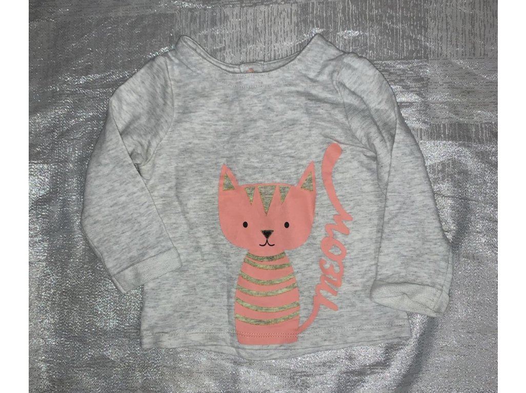 Slabší mikina BHS vel. 68