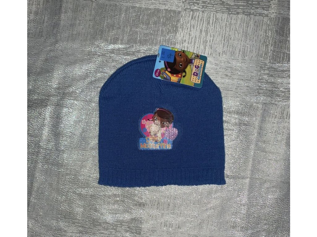 Pletená čepice Dr. plyšáková Nová vel. 98