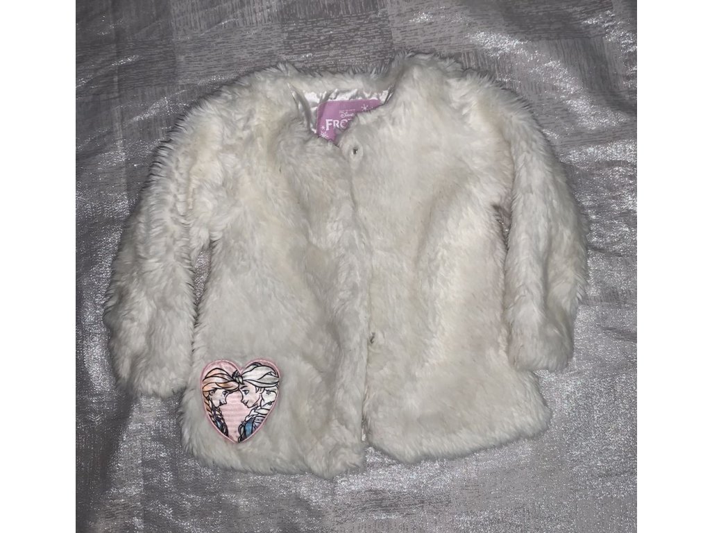 Chlupatá bunda Frozen vel. 98