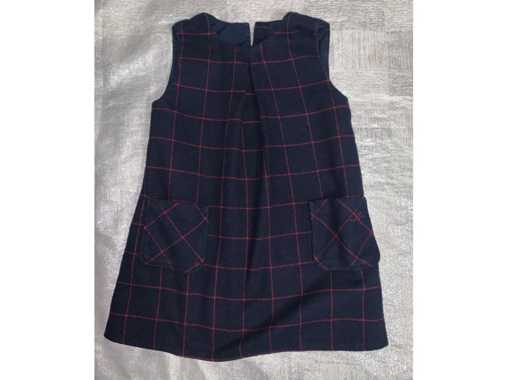 Teplejší šaty Mothercare vel. 98