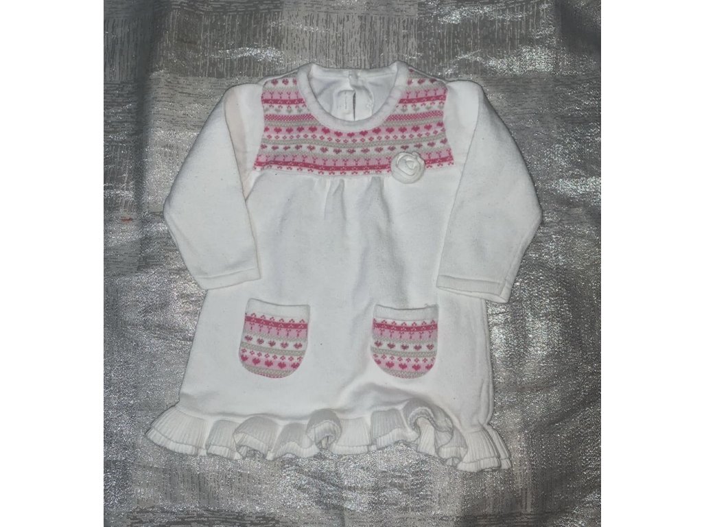 Pletené šaty Matalan vel. 68