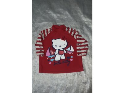 Plavkové tričko Hello kitty vel. 110