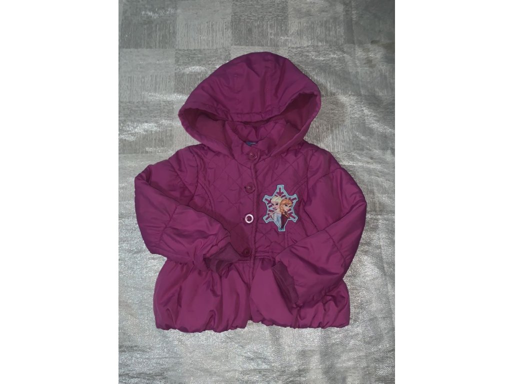 Slabší zimní  bunda Frozen vel. 98