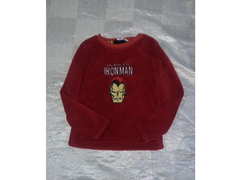 Chlupatá Mikina Marvel vel. 140