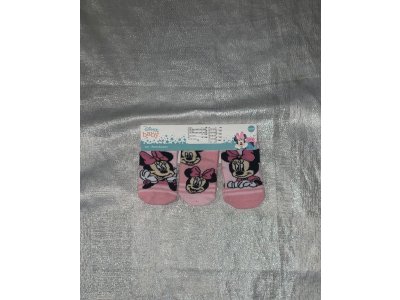 Ponožky 3 páry Disney Nové vel. 62/68