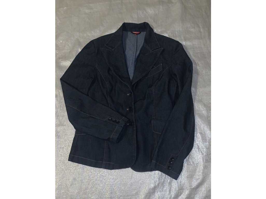 Džínové sako Denim vel. 40