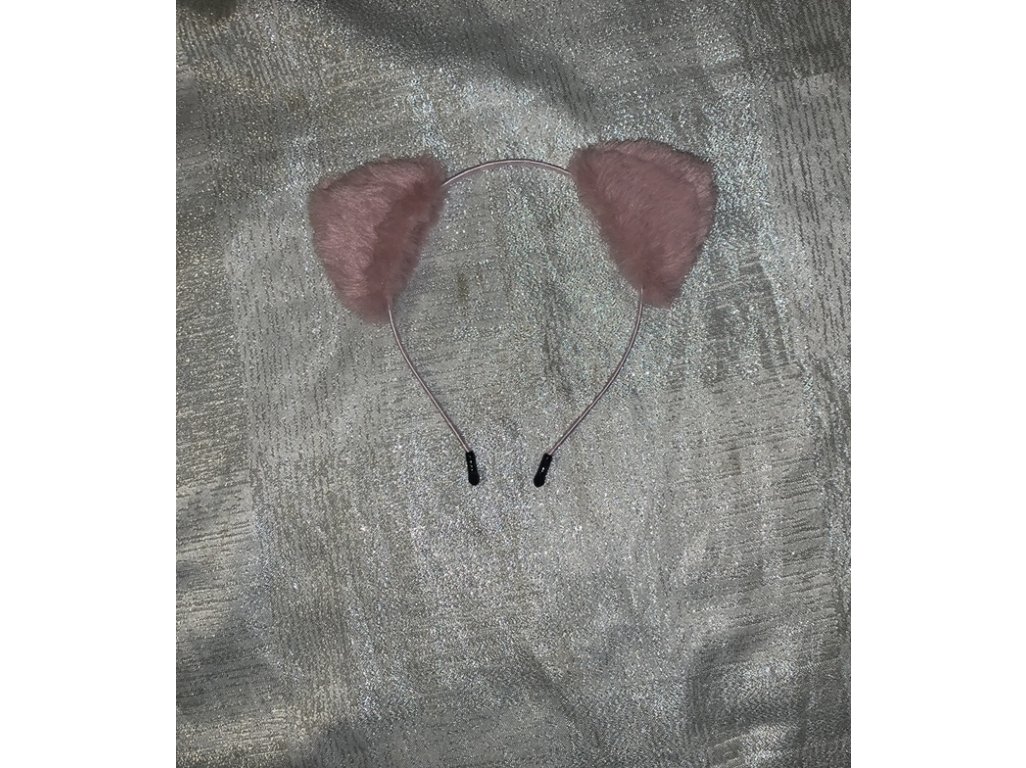 Čelenka s chlupatými oušky Nová