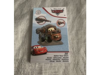 Postav si 3D postavičku Cars Nové