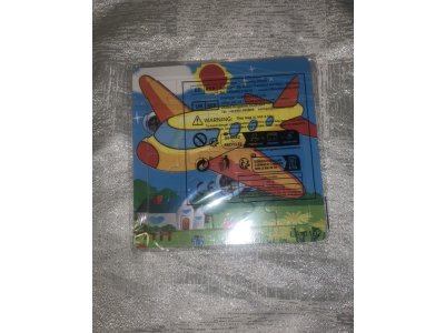 Dřevěné puzzle letadlo Nové