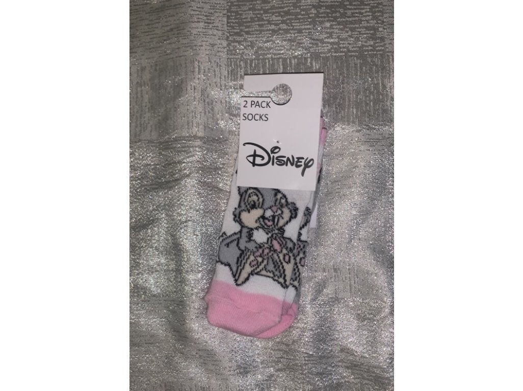 Ponožky 2 páry Disney Nové vel. 15/18