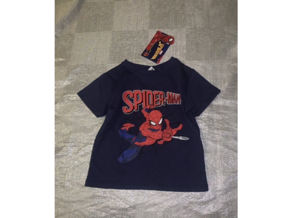 Tričko Spiderman Nové vel. 104
