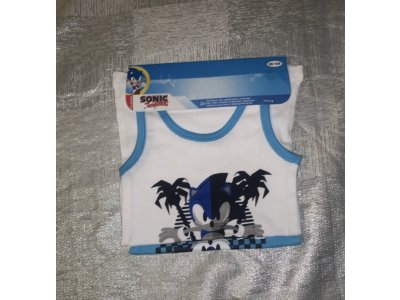 Tílko Sonic 2 ks Nové vel. 98