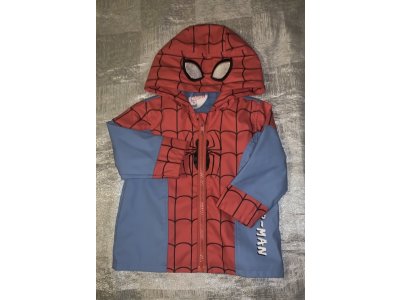 Pogumovaná bunda Spiderman vel. 74