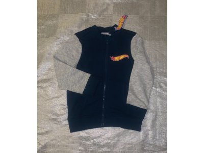 Mikina na zip Nová Hotwheels vel. 110
