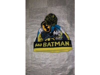 Zimní čepice Batman Nová vel. 3-6 let