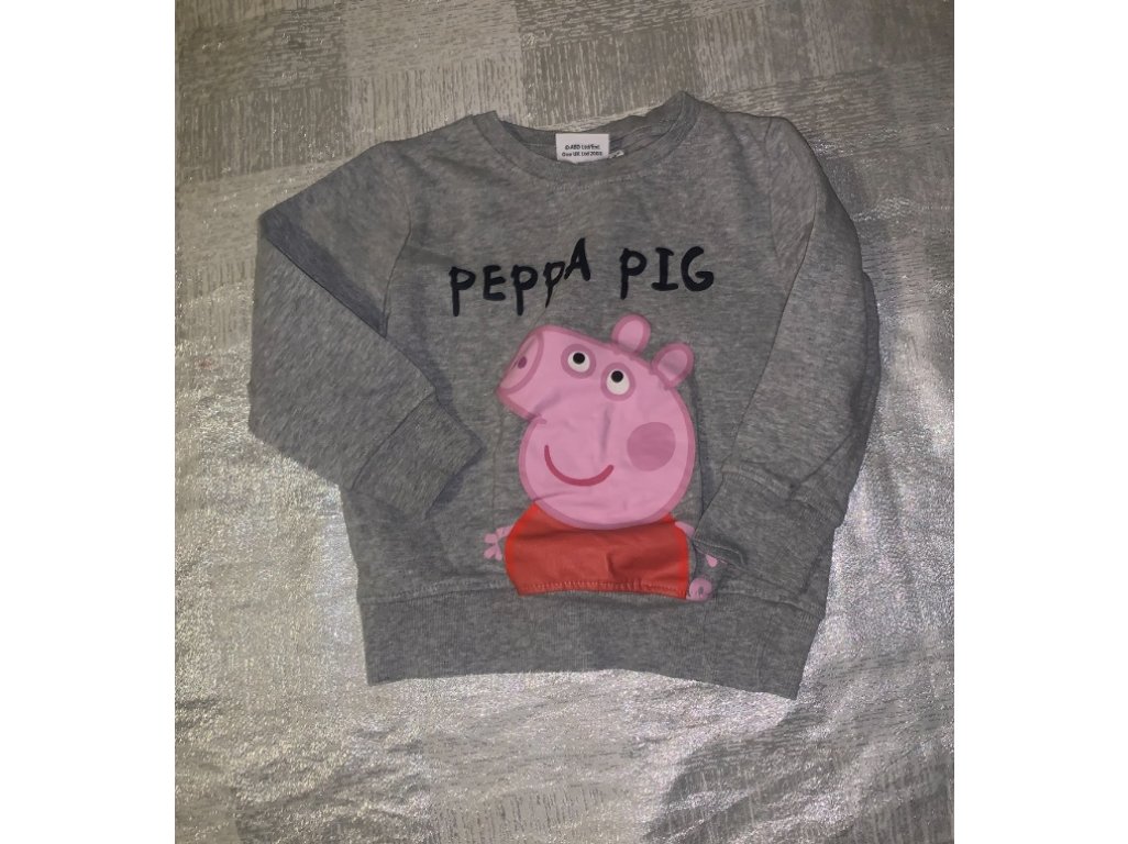 Mikina Peppa pig vel. 104