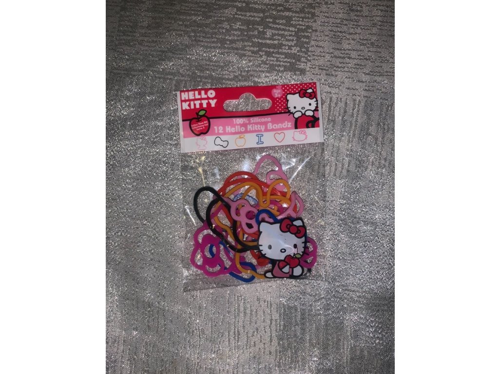 Gumičkové náramky Hello kitty Nové