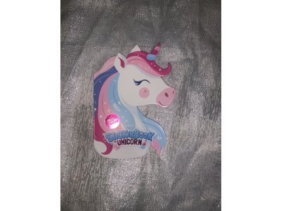 Sešitek se samolepkami Unicorn Nový