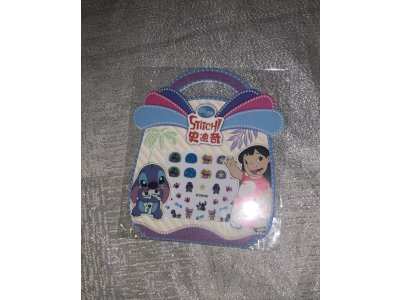 Samolepky na nehty Stitch Nové