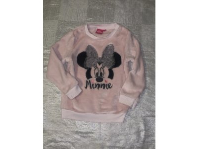 Chlupatá mikina Disney vel. 104