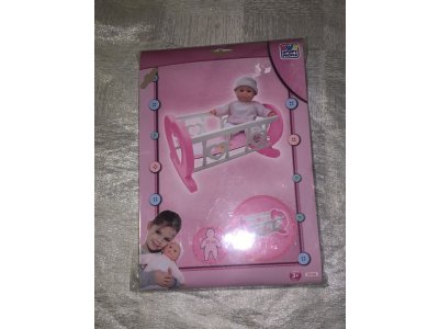 Postýlka Nová pro panenku 30 cm