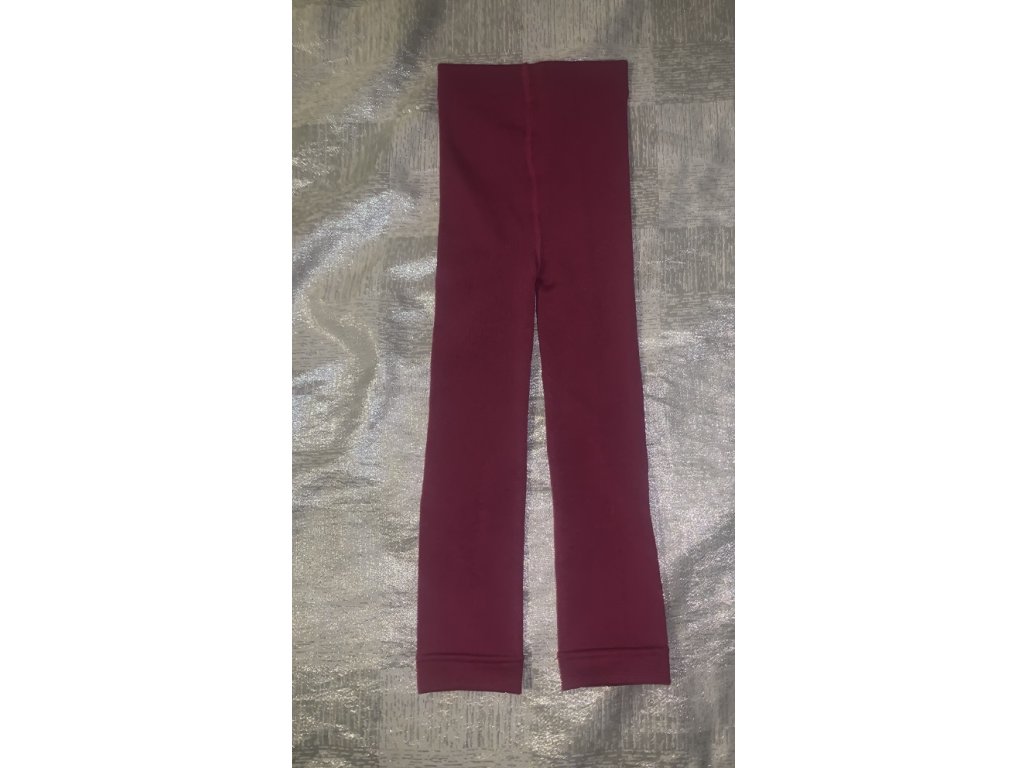 Bezešvé teplejší leginy vel. 110/116