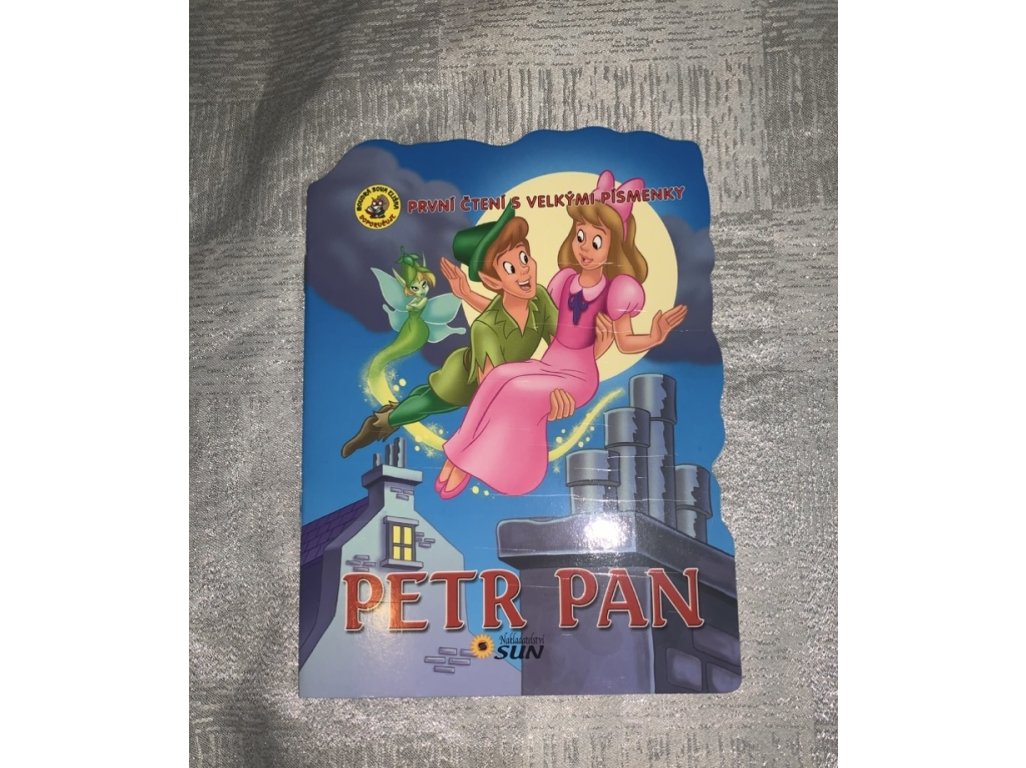 Slabá menši knížka Petr Pan Nová