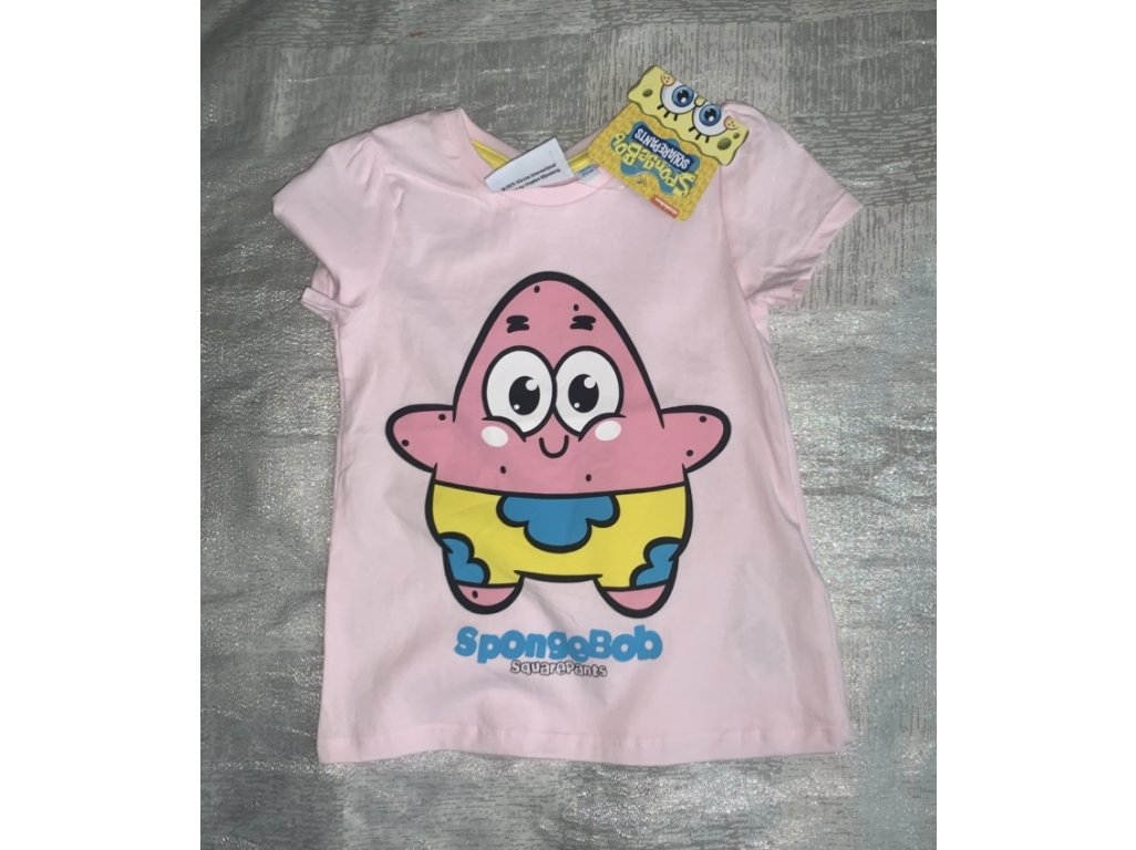 Tričko Spongebob Nové  vel. 92