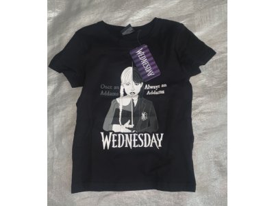 Tričko Wednesday  Nové vel. 128