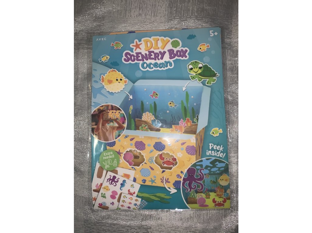 Postav si box podmořský svět -  nové
