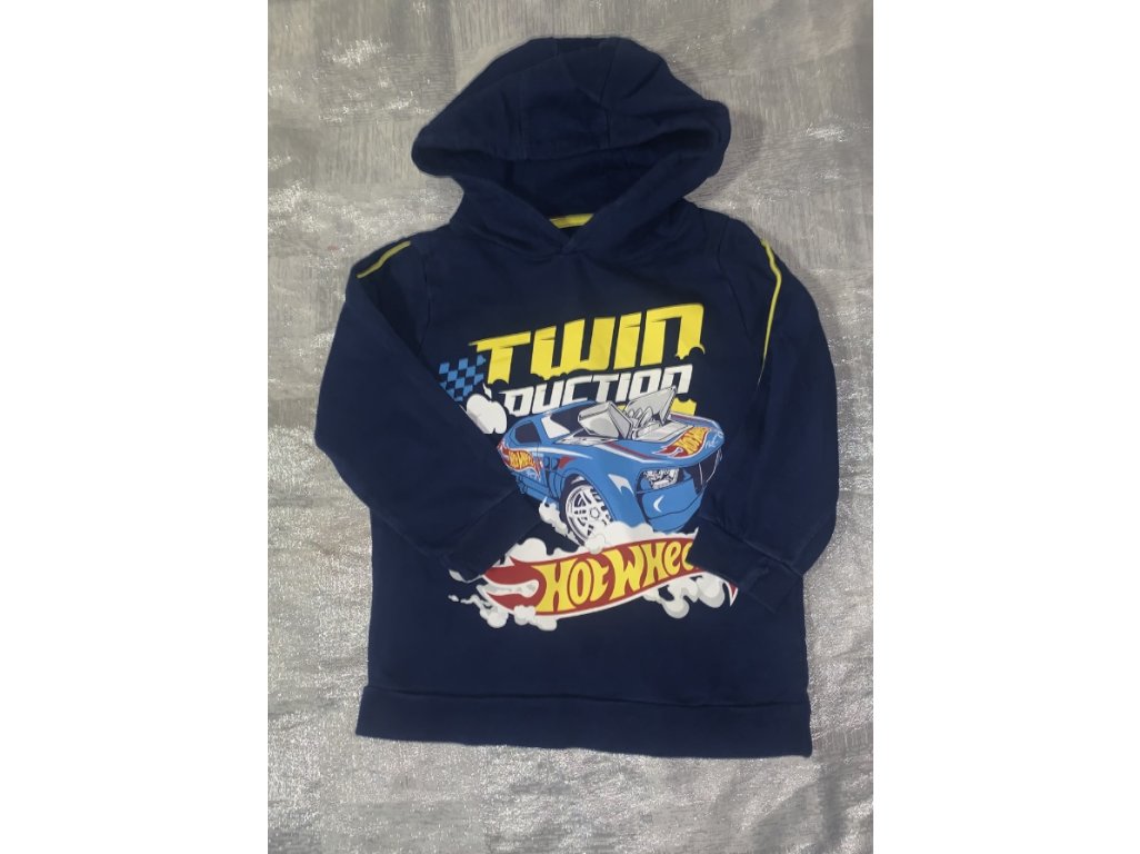 Mikina Hotwheels vel. 110