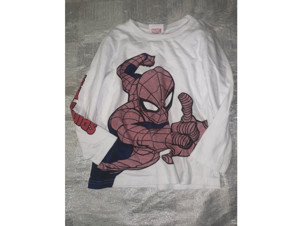 Tričko Spiderman vel. 122