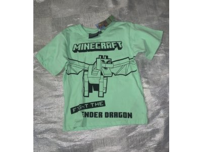 Tričko Minecraft Nové vel. 104