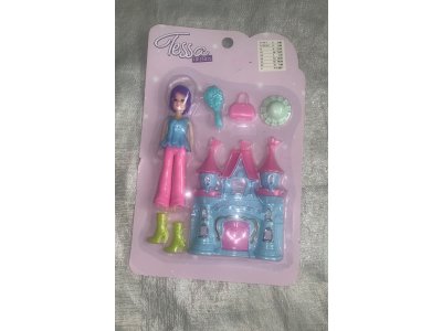 Panenka 15 cm s doplňky plast