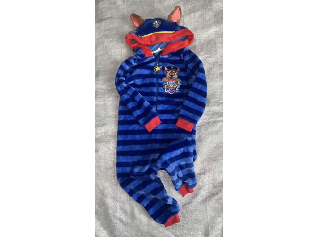 Chlupatý overal Tlapková patrola vel. 98
