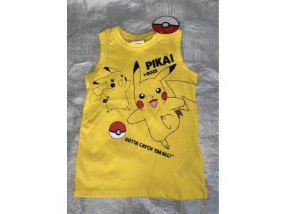 Tílko Pokémon Nové vel. 122