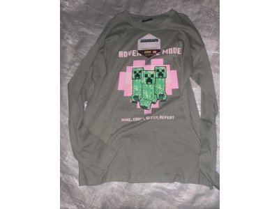 Tričko Minecraft Nové vel. 170