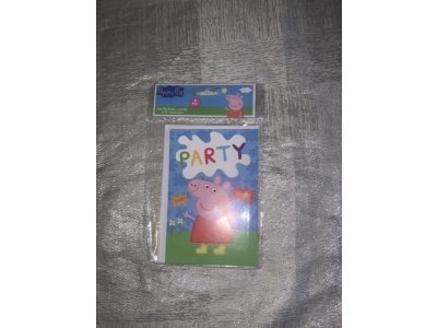 Pozvánky na oslavu Peppa pig Nové