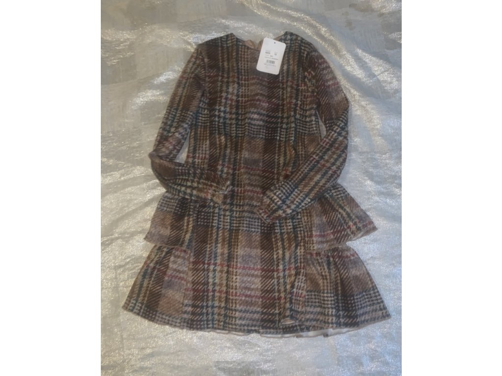 Teplé šaty Nové vel. 140