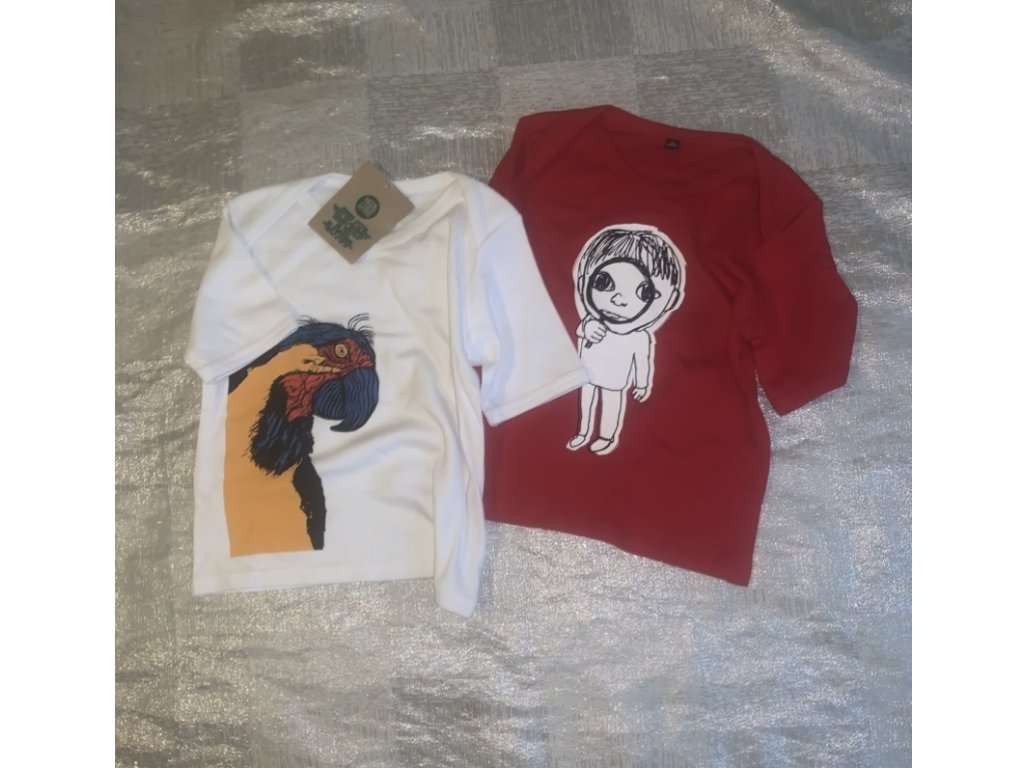 Trička 2 ks Nové vel. 92