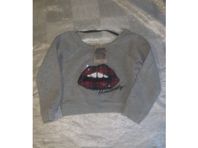 Krátká mikina Sixty Nová vel. 128