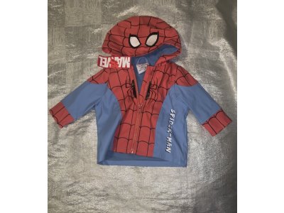 Pogumovaná bunda Marvel Nová vel. 62
